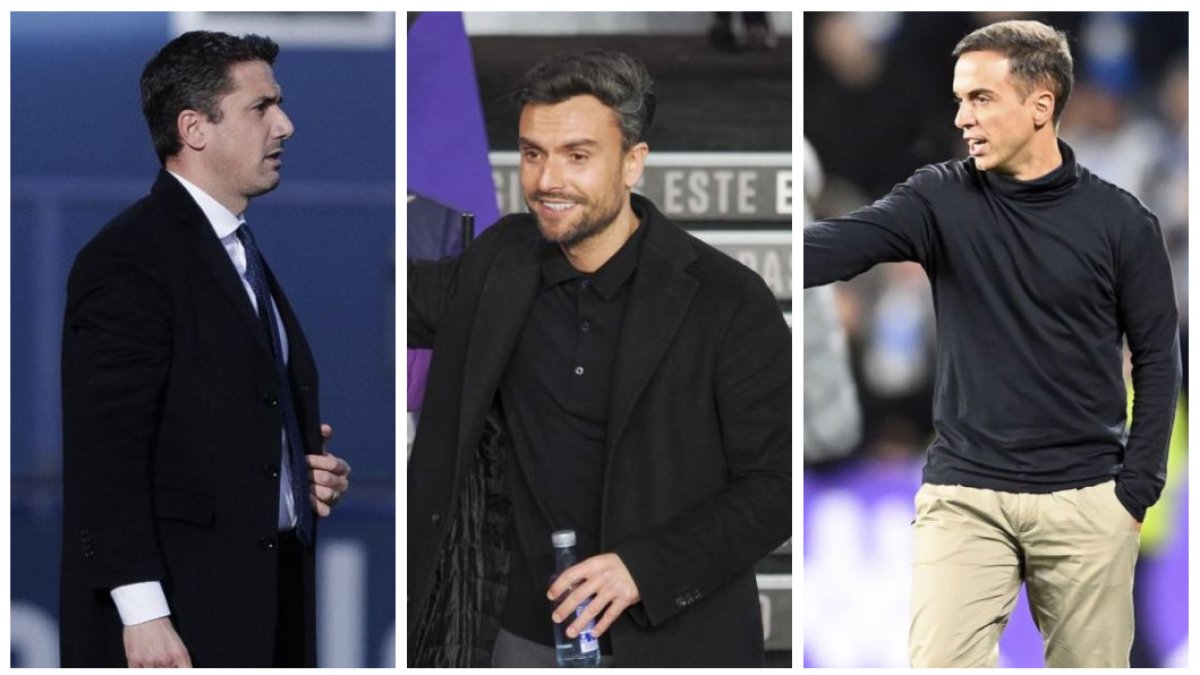 Velázquez, Albés y Jiménez. /LALIGA