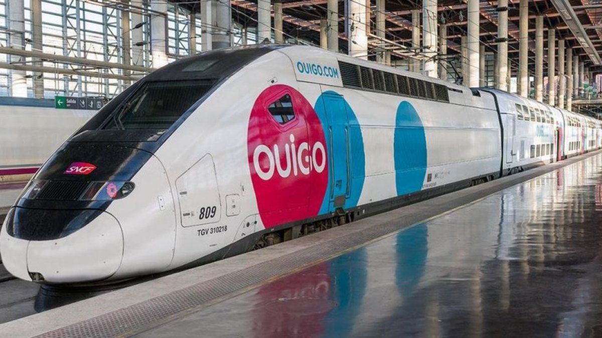 Tren Ouigo, imagen de archivo