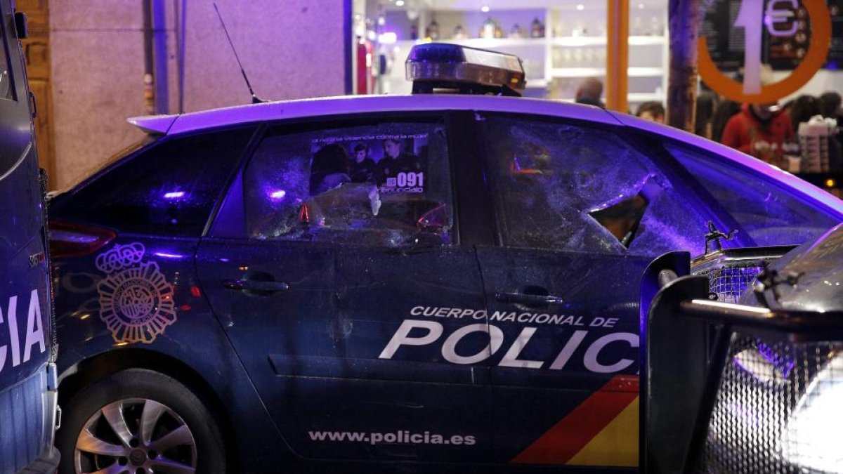 Coche patrulla de la Policía.-EL MUNDO