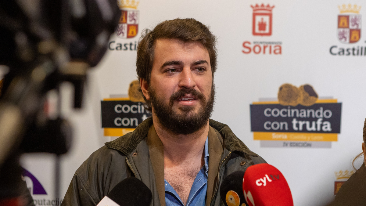 El vicepresidente de la Junta de Castilla y León, Juan García-Gallardo