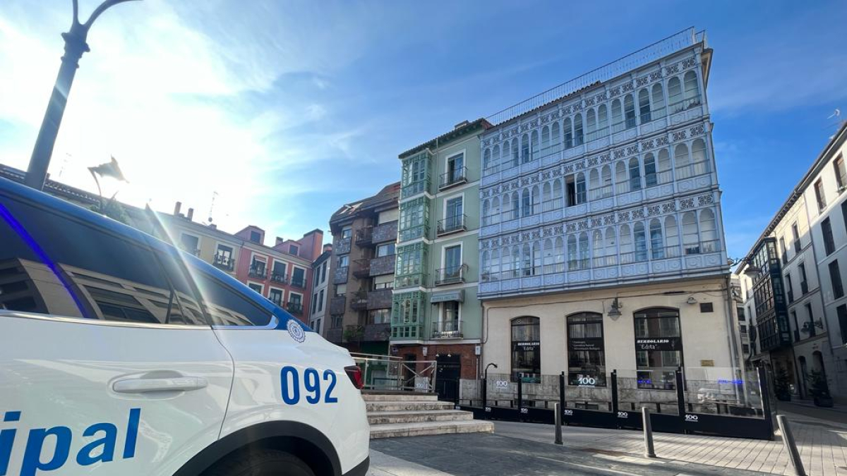 Coche patrulla de la Policía Municipal de Valladolid.