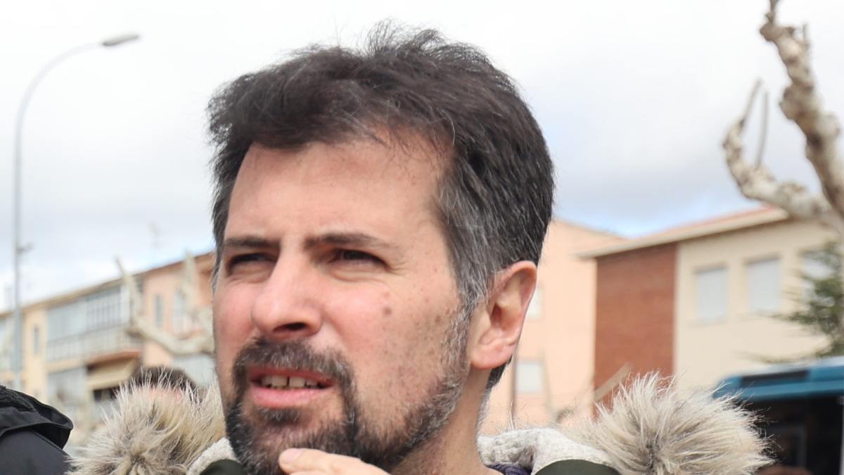 El secretario general del PSOE de Castilla y León, Luis Tudanca.