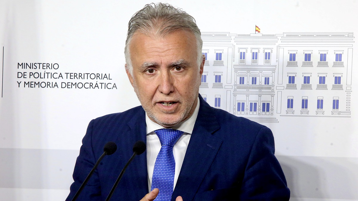 El ministro de Política Territorial y Memoria Democrática, Ángel Víctor Torres.