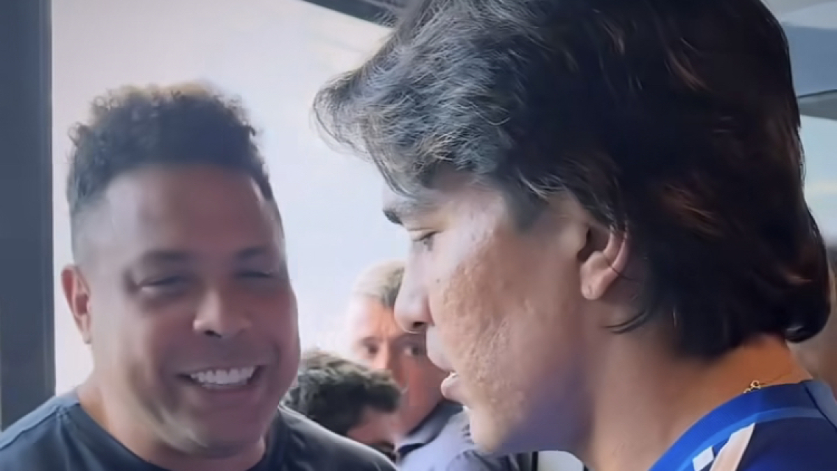 Ronaldo con Marcelo Moreno