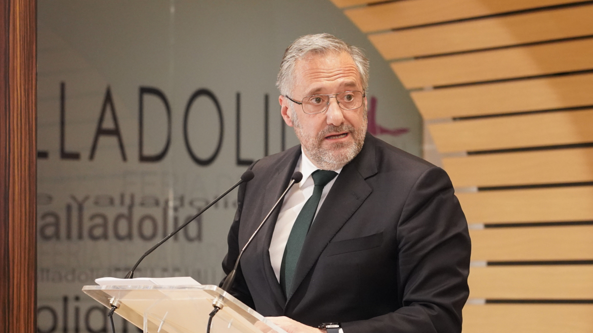 El presidente de las Cortes, Carlos Pollán clausura el foro 'Somos Castilla y León'