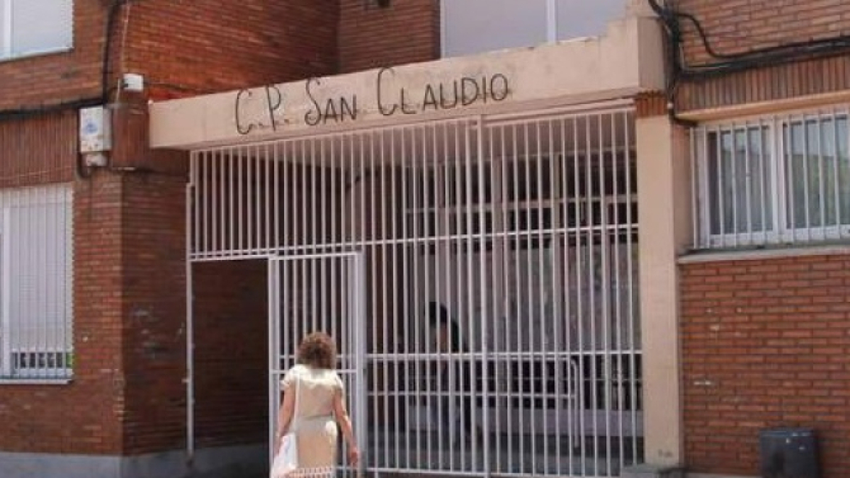 Colegio Público San Claudio en León.