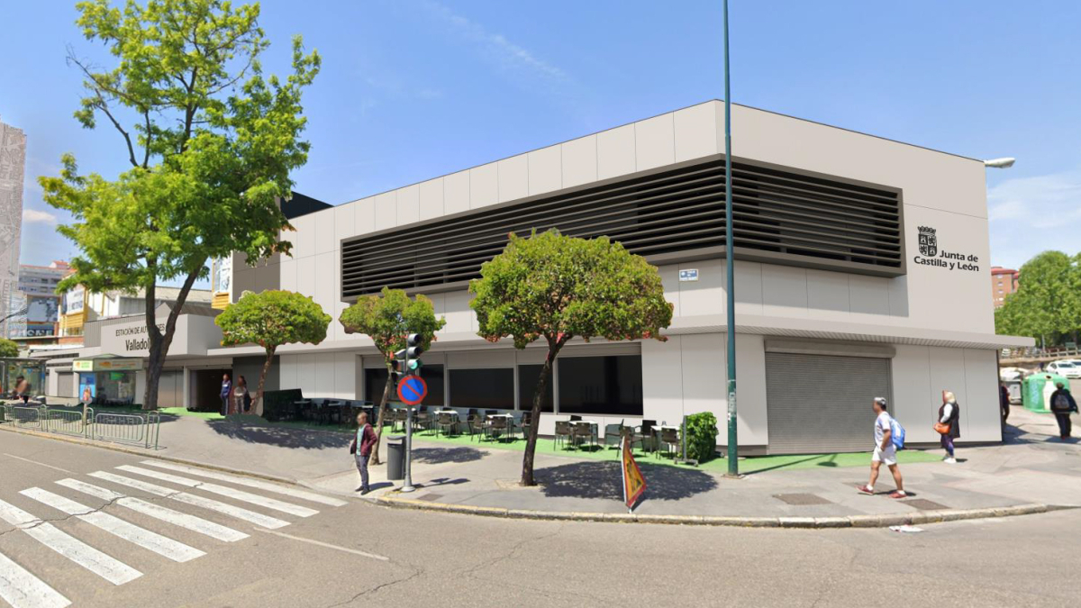 Fotos de la futura renovación de la estación de autobuses de Valladolid