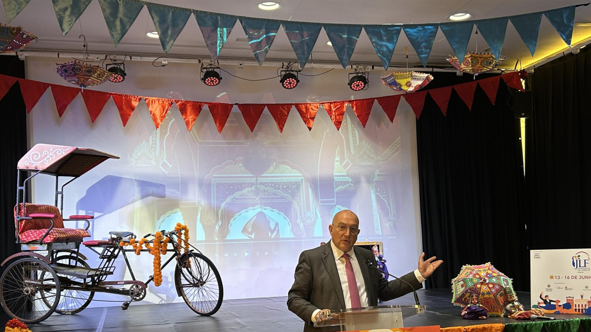 Carnero, esta mañana, en la Casa de la India