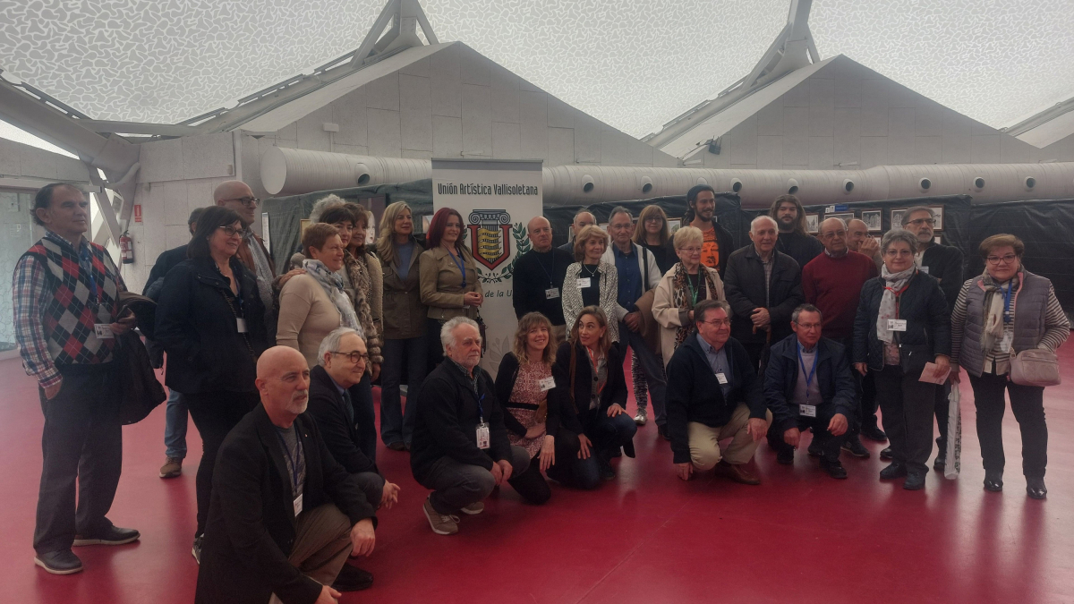 Inauguración de la XVI Feria Artecalle 2024 en la Cúpula del Milenio de Valladolid.