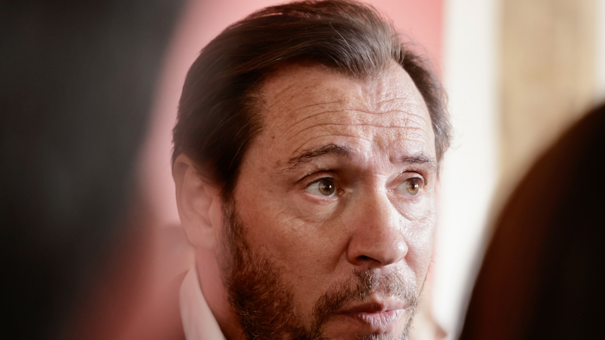 El ministro de Transportes, Óscar Puente, durante la Escuela de Gobierno del PSCyL.