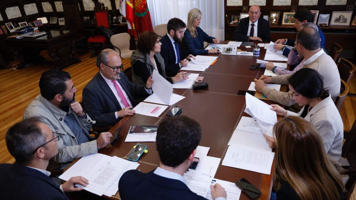 Reunión de la junta de gobierno el Ayuntamiento