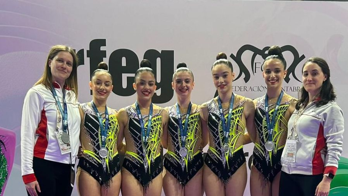 Gimnastas del CD La Victoria