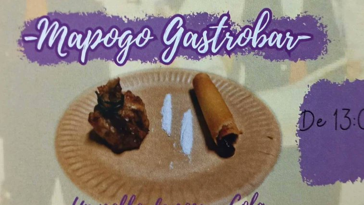 Tapa que ofrece el Mapogo Gastrobar