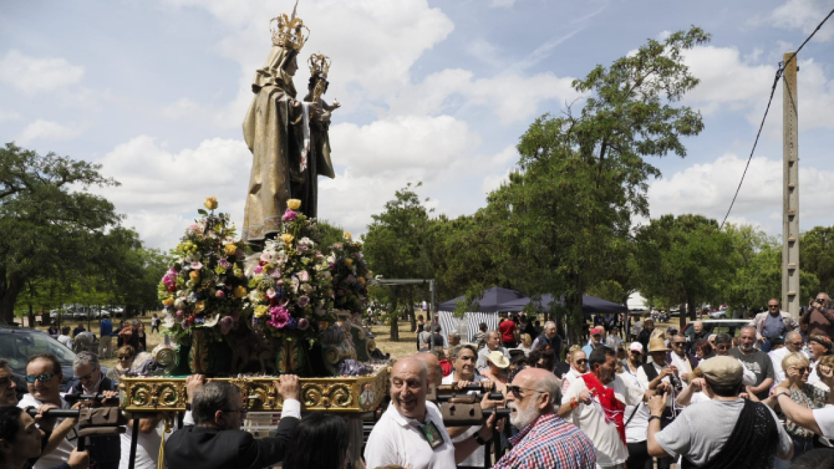 Imagen de archivo de la Romería de Pentecostés en Valladolid.