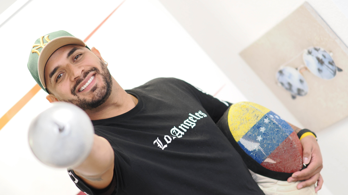 Francisco Limardo, esgrimista del Club El Duque de Medina del Campo que va a los JJOO