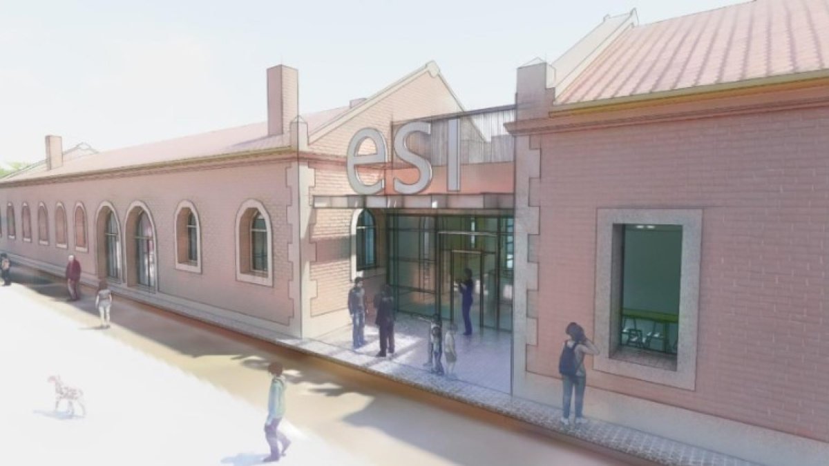 Imagen de la propuesta de ampliación de la ESI en los antiguos Cuarteles de Artillería de Valladolid.