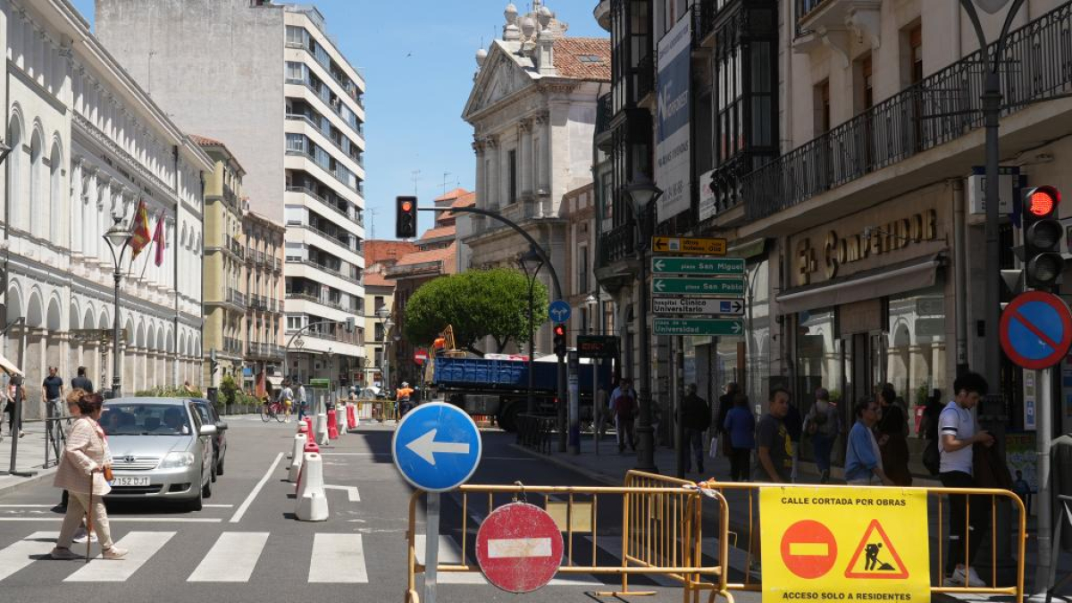 Obras de Aquavall en el entorno de Portugalete