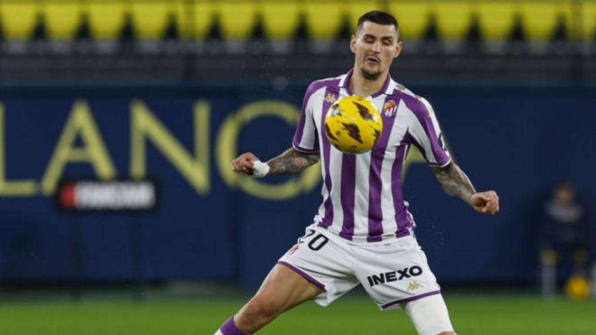 Juric, en un partido de Liga.