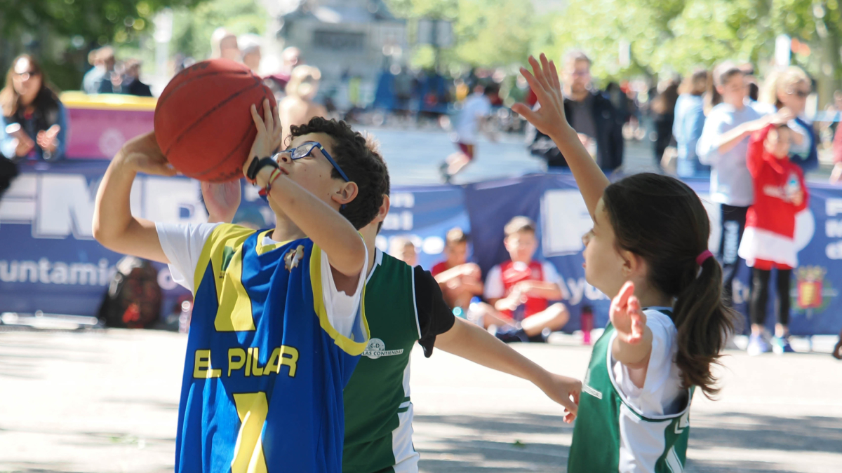 Celebración del 'Día del minibasket' en Valladolid