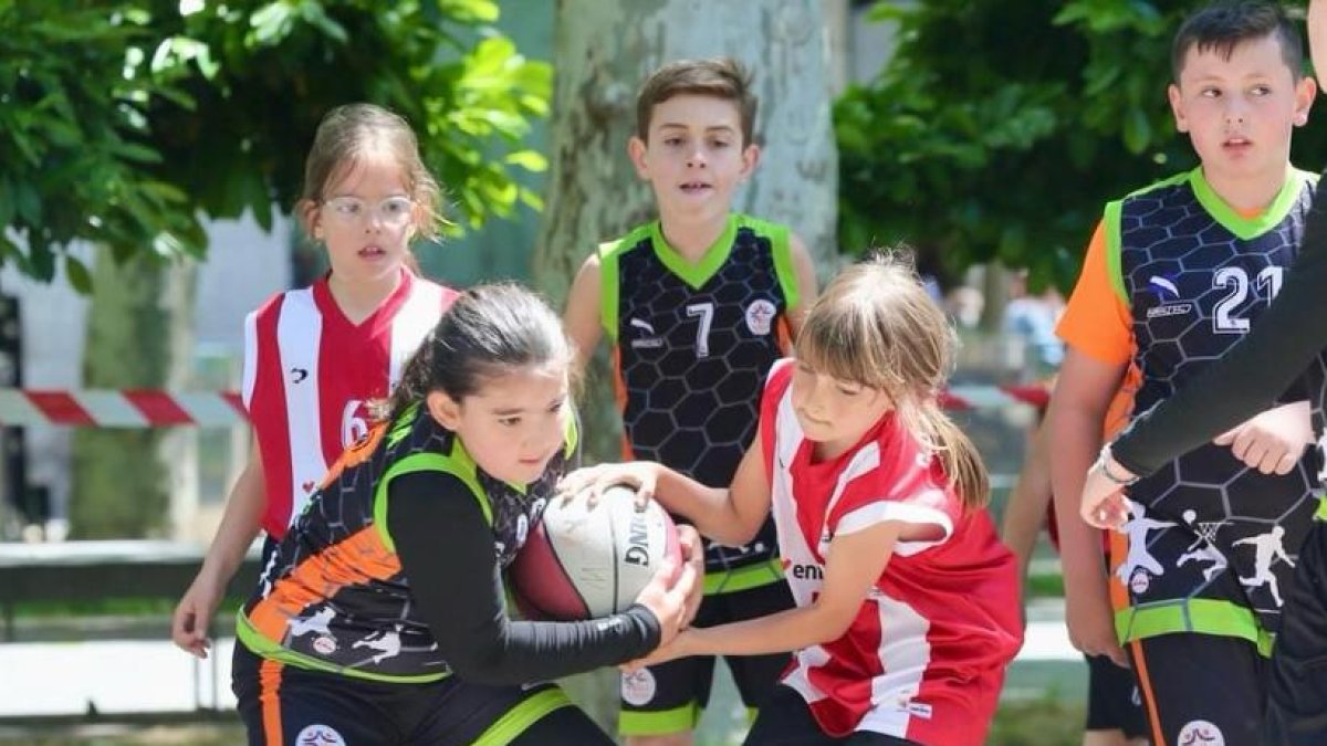 Celebración del 'Día del Minibasket' en Valladolid
