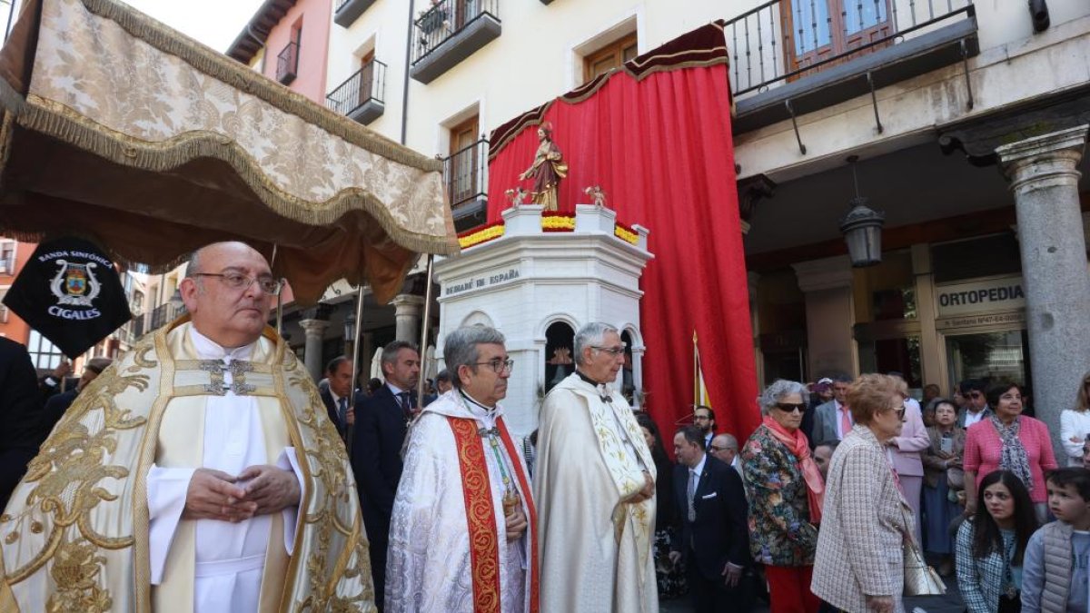 Procesión del Corpus Christi de Valladolid de una edición pasada.