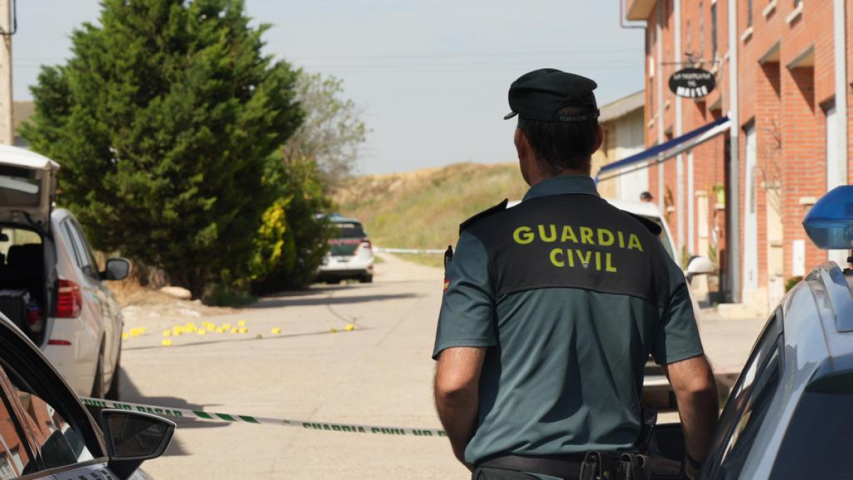 La Guardia Civil investiga la escena del tiroteo en Geria