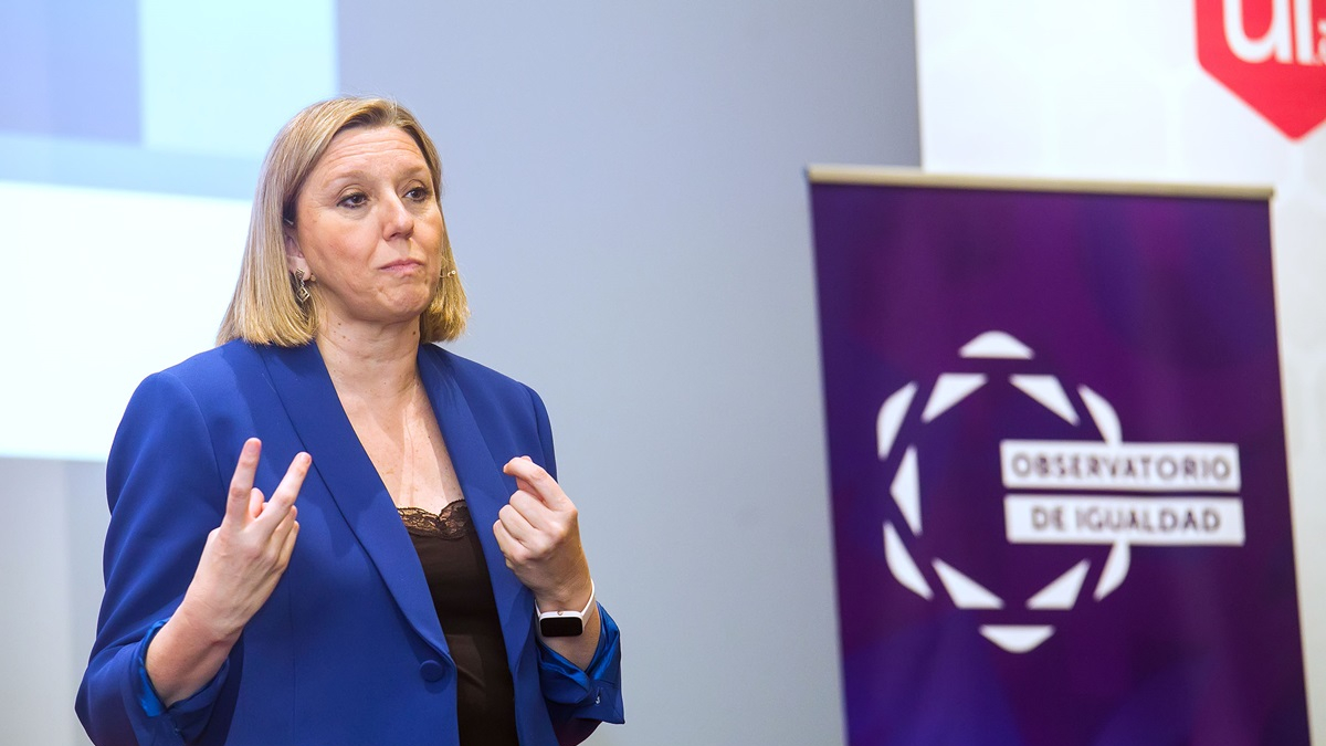 La consejera de Familia e Igualdad de Oportunidades, Isabel Blanco.