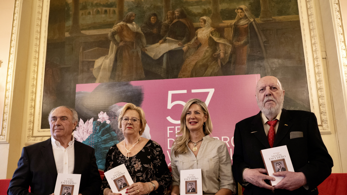 Imagen de la presentación, esta mañana
