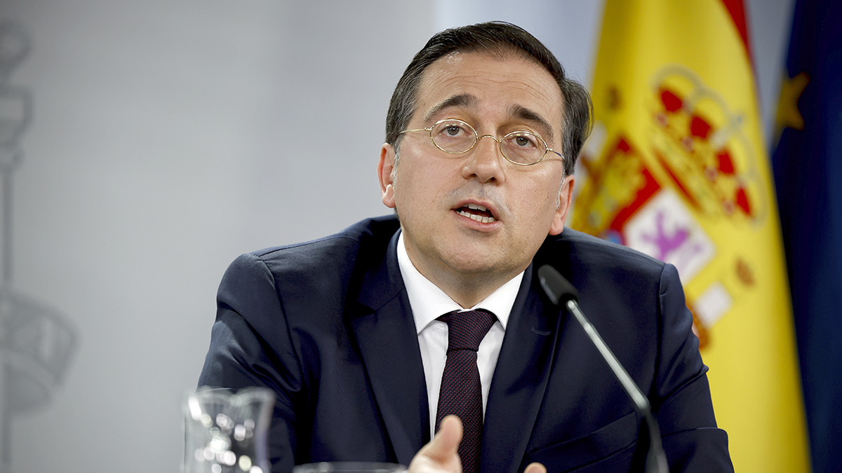 El Ministro de Asuntos Exteriores José Manuel Albares.