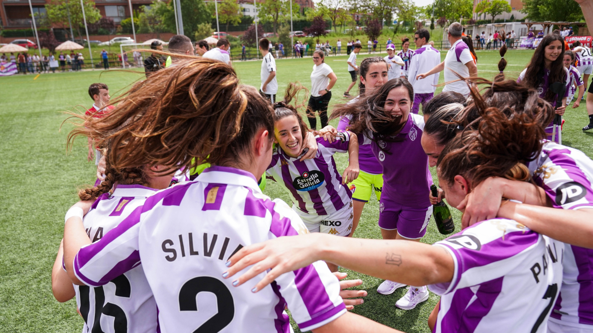 El RV Simancas en la celebración del ascenso