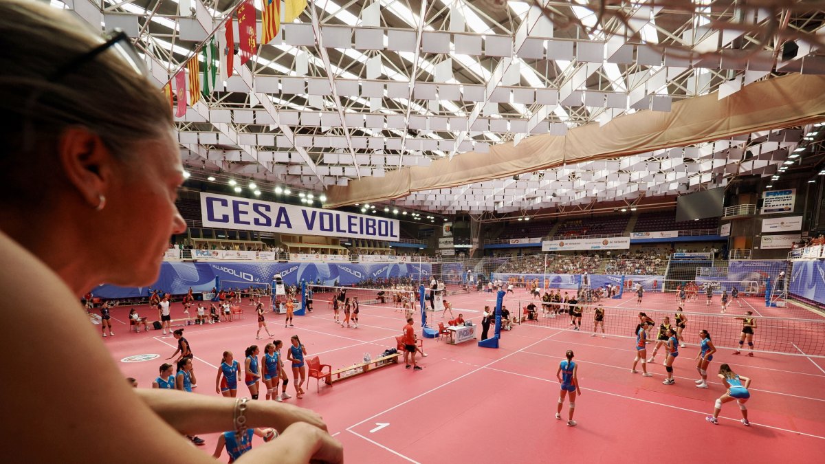 CESA. Campeonato de España por Federaciones de voleibol en Valladolid.