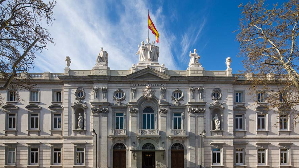Fachada del Tribunal Supremo, órgano que ha desestimado la rebaja de pena.