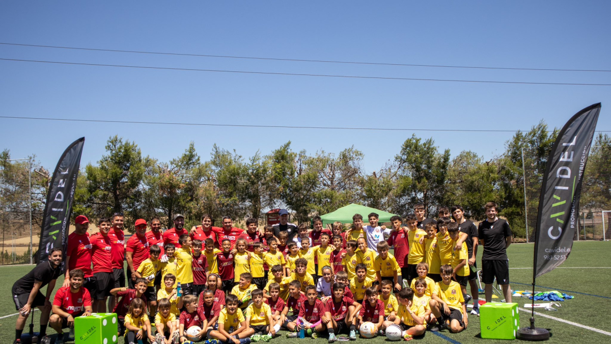 Participantes en el primer turno de la ‘Camp Kids’