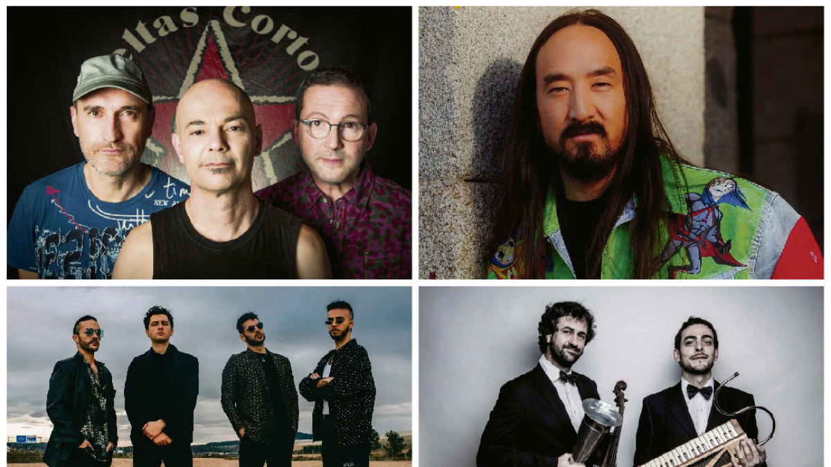 Algunos de los artistas que se podrán ver en los festivales vallisoletanos de este verano. E.M.