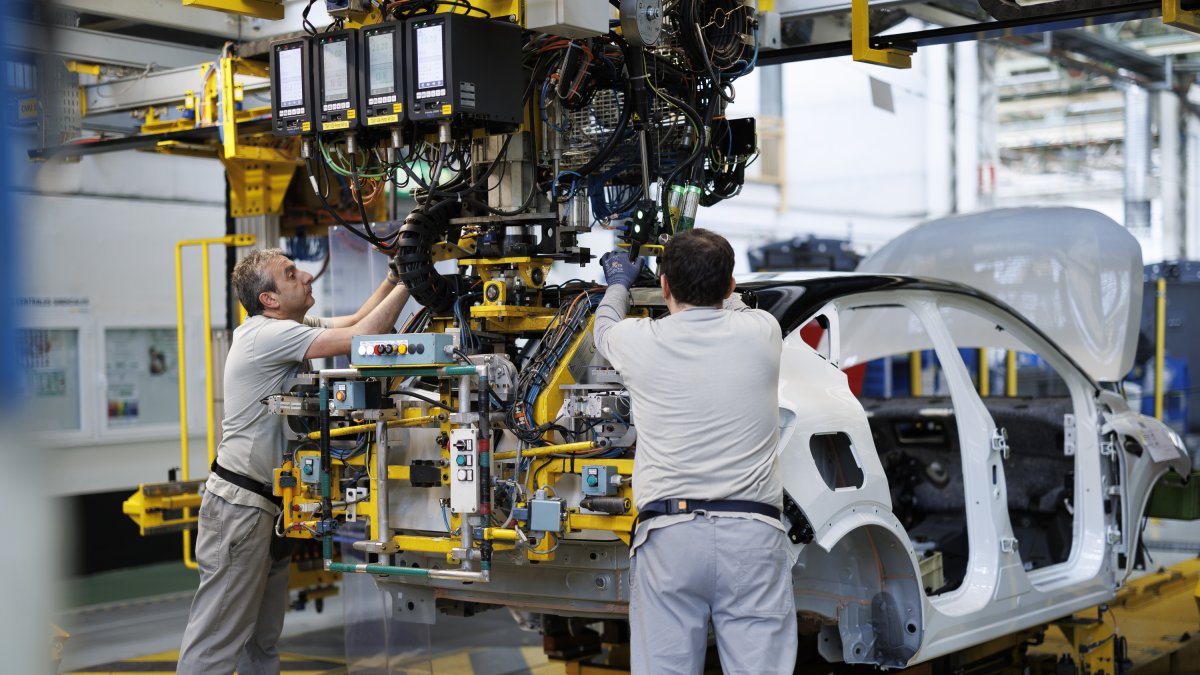 Imagen de la factoría de Renault Valladolid en una imagen de archivo