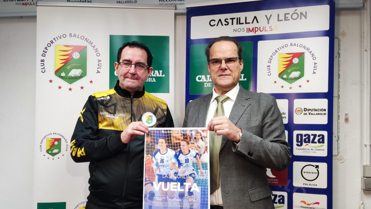 Eran otros tiempos. Miguel Ángel Peñas y Cayetano Cifuentes, juntos.