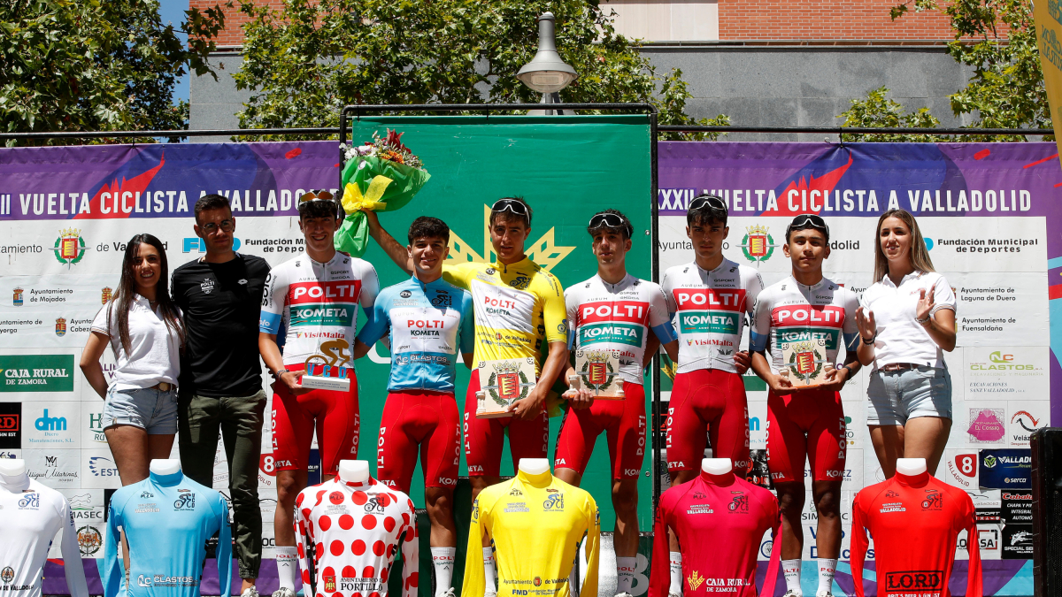 Vuelta Ciclista Júnior a Valladolid. Última etapa y podios