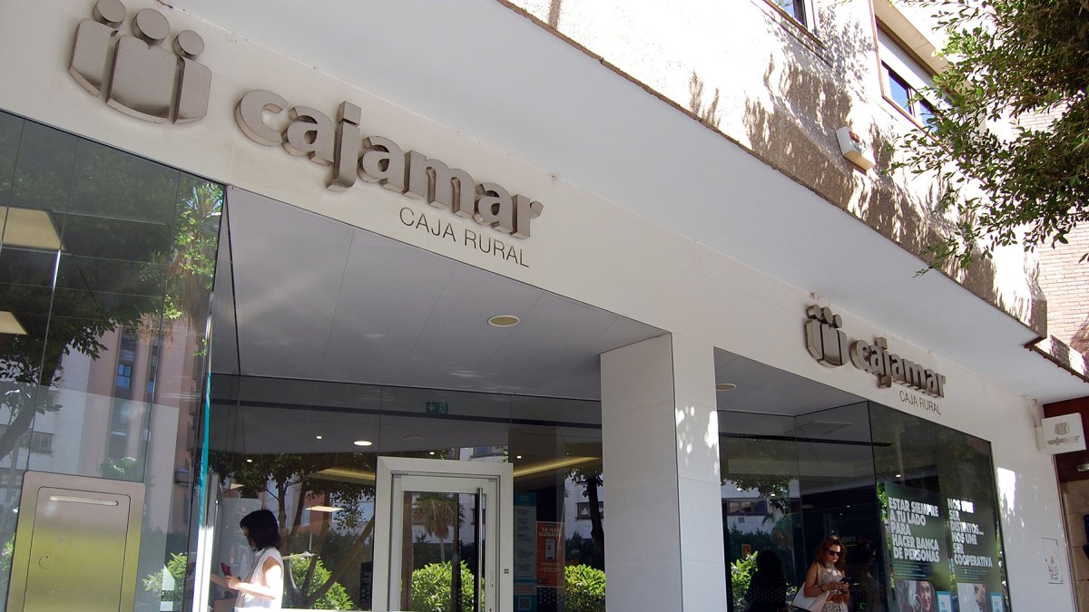Una oficina de Cajamar