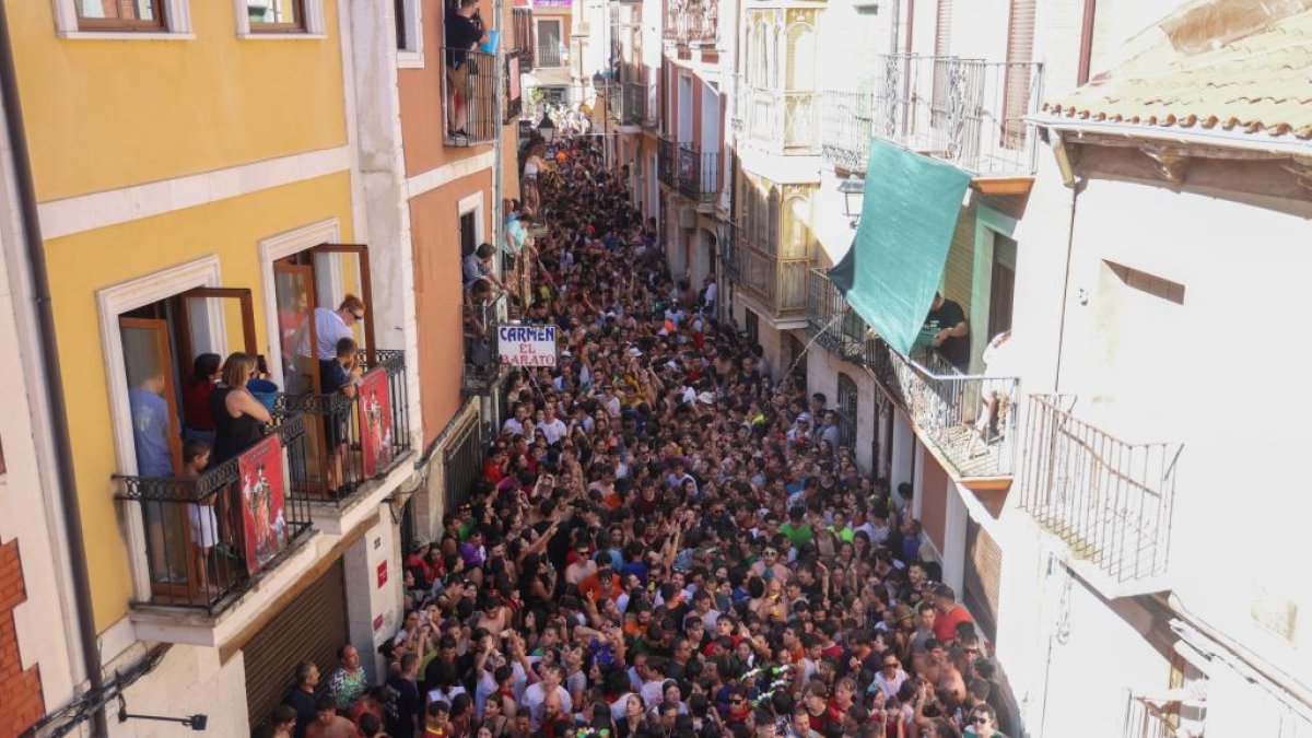Imagen de archivo de la fiestas de Peñafiel 2024