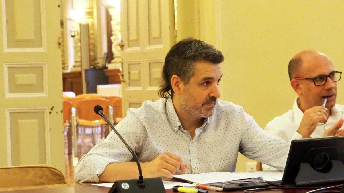 El concejal de VTLP Jonathan Racionero, imagen de archivo. EUROPA PRESS