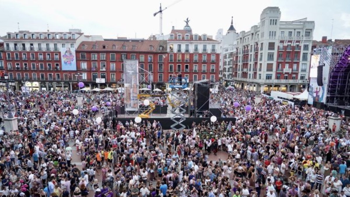 Pregón de las fiestas de Valladolid 2024.