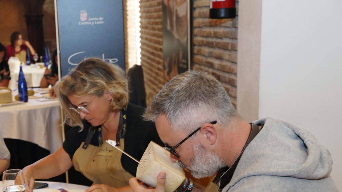 Concurso Internacional de Quesos Premios Cincho en Carrión de los Condes (Palencia).