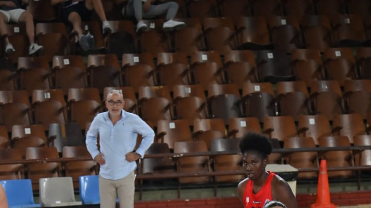 Imagen del duelo entre BFL y Ponce en León en la Copa CyL de LF2