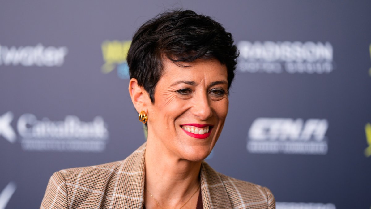 La ministra de Inclusión, Seguridad Social y Migraciones, Elma Saiz.