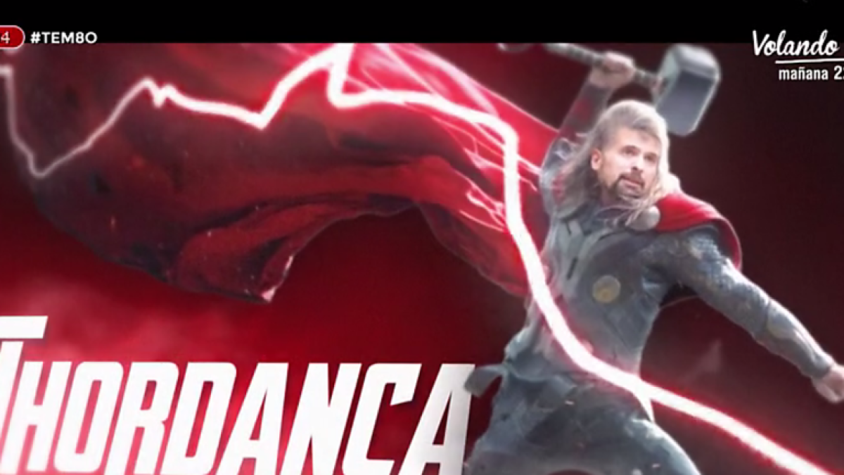 Parodia de Tudanca como 'Thordanca' en 'Los Vengativos' del programa Esto es mentira