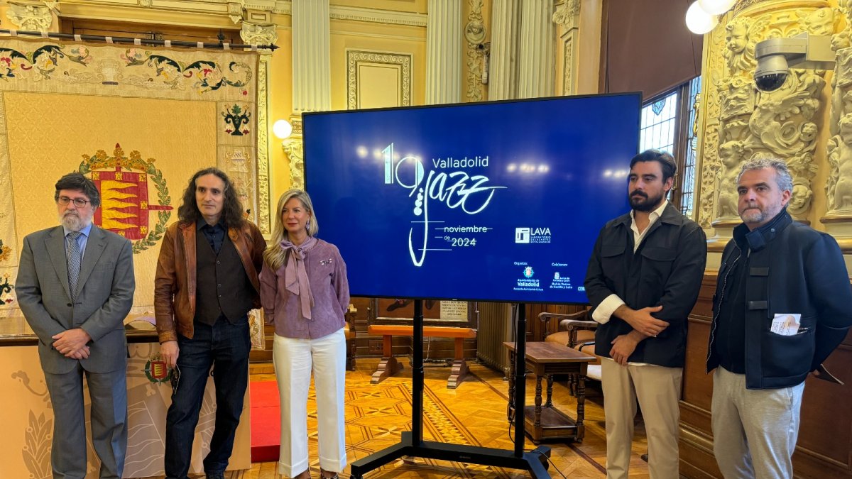 Una imagen de la presentación, esta mañana