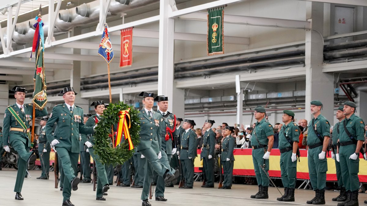 Actos conmemorativos de la festividad de la Virgen del Pilar, patrona de la Guardia Civil