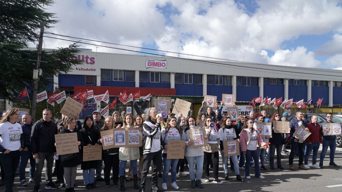 El 100% de la plantilla de Bimbo secunda la nueva jornada de huelga