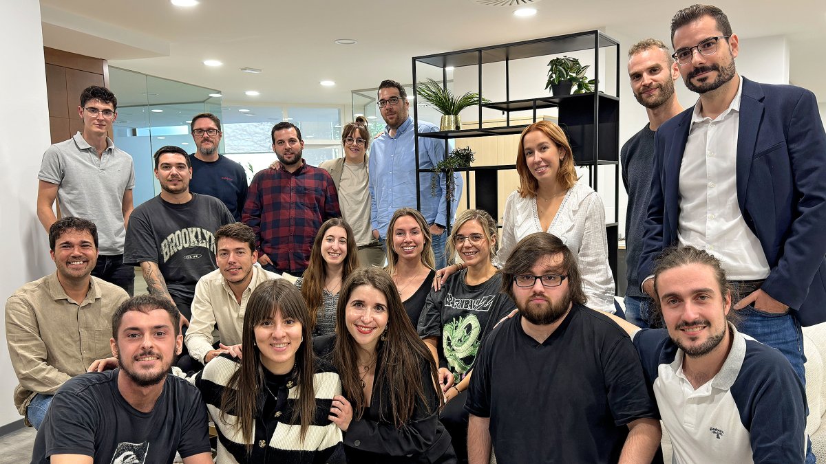 El equipo de la empresa salmantina Xoborg que gestiona las plataformas Archivex Clinical y Doctor Ideal.