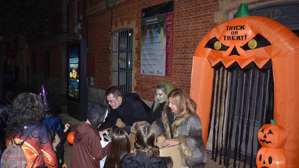 Imagen de la actividad 'Truco o Trato' en Cigales.